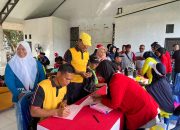 Sambut HUT Kemerdekaan RI Ke-79, Personil Polres Sidrap Ikut Aksi Donor Darah