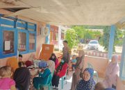 Bhabinkamtibmas Subsektor Anreapi Polsek Polewali Monitoring Kegiatan Posyandu Di Desa Binaannya