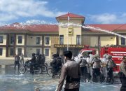 Antisipasi Konflik Dalam Pemilukada 2024, Polres Toraja Utara Gelar Simulasi Sispamkota