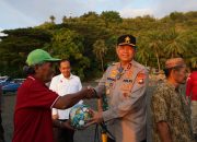 Kapolda Sulbar Hadiri Pelepasan Ribuan Anak Kepiting di Sumare, Dorong Pelestarian Ekosistem Mangrove