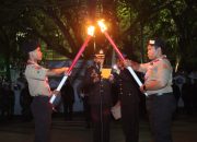 Kapolres Parepare Pimpin Upacara Kehormatan Dan Renungan Suci, dalam rangka HUT RI ke 79