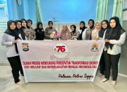 Polwan Polres Soppeng Menggelar Bakti Sosial Kepada Anggota yang Sakit