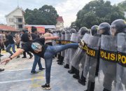 Persiapan Hadapi Pilkada Serentak 2024, Polres Majene Gelar Latihan Sispamkota