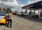 Antisipasi Kecurangan, Kapolsek Sabbangparu, Polres Wajo Rutin Cek SPBU di Wilayah Tugasnya