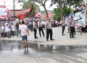 Kapolres Tator Terjunkan 139 personil, Kawal Dan Amankan Tahapan Pendaftaran Bakal Cabup Dan Cawabup Di KPUD