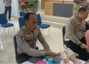 Rangkaian HUT Lalulintas ke 69 Tahun, Dirlantas Polda Sulsel Ikut Mendonor Darah