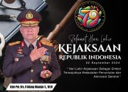 Kapolda Sulawesi Barat Sampaikan Ucapan Selamat Hari Lahir Kejaksaan Republik Indonesia