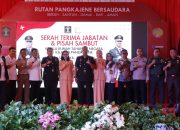 Kapolres Hadiri Sertijab Karutan Kelas II B Pangkep