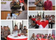 Polres Toraja Utara Gelar Pisah Sambut Pejabat baru