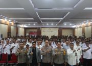 AKBP Erwin Syah Beri Sosialisasi Kesiapan Pengamanan TPS kepada Seluruh Kades dan Lurah Se-Kabupaten Bone