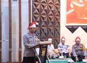 Polres Pinrang Gelar Cooling System Dalam Rangka Deklarasi Pemilu Damai oleh Tiga Pilar Kabupaten Pinrang