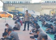 Kapolres Gowa Uji Pengetahuan Pemilu dan Pilkada kepada Personel Polres dan Polsek Jajaran