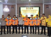 Kapolres Soppeng Kukuhkan Tim Resque Senkom Mitra Polri
