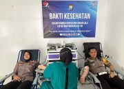 Satlantas Polres Wajo Gelar Bakti Kesehatan Donor Darah, Peringati Hari Lalu Lintas Bhayangkara ke 69