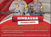 Jelang Pilkada Serentak, Kapolres Luwu Sampaikan Himbauan Kamtibmas