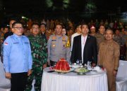 Kapolres Tator Hadiri Pelantikan Desa Bersatu Dirangkaikan Deklarasi Pilkada Damai 3 Pilar Di Makassar