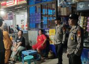 Polsek Sabbangparu Patroli Blue Light, Upaya Cegah Gangguan Kamtibmas