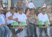 Wakapolda Sulbar Hadiri Pelepasan Sandeq Race di Pantai Silopo Polman