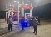 Personel Polsek Maniangpajo Polres Wajo Gelar Patroli Blue Light, Ini Sasarannya