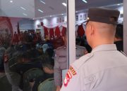 Puluhan Personel Polres Majene Amankan Rapat Paripurna Pengucapan Sumpah Anggota DPRD Majene