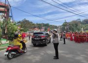 Polres Tator Amankan Puncak Perayaan Hari Jadi Toraja dan HUT Kabupaten Tator
