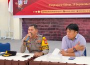 Wakapolres Sidrap bersama Kasat Intelkam Hadiri Rakor Kampanye, Jamin Keamanan Pilkada