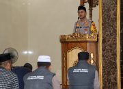 Terus Berlanjut, Kapolres Soppeng Safari Subuh di Masjid Al-Furqan Lalebata