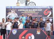 Wakapolda Sulbar Buka Kegiaatan Drag Race, Meriahkan HUT Lalu Lintas!