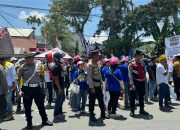 Pengamanan Ketat Polres Tator, Pengundian Nomor Urut Paslon Pilkada Serentak 2024 di Tana Toraja