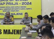 Setum Polda Sulbar Laksanakan Sosialisasi Aplikasi ASTINA Polri di Polres Majene