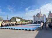 Polres Sidrap Siagakan Personil Jelang Masa Kampanye