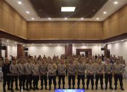 Kapolres Sidrap Hadiri Taklimat Akhir Audit Kinerja Polri di Makassar