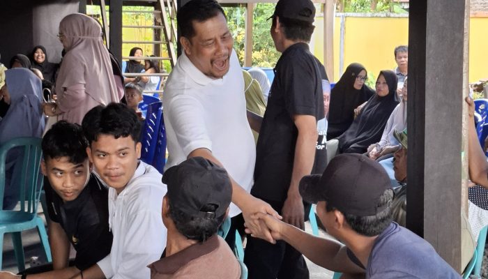 H. Mashur Paparkan Sejumlah Program Unggulan HamasNA di Hadapan Warga Panreng