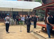 Penghormatan Terakhir, Polres Tator Gelar Upacara Persemayaman 2 Anggota Polri Yang Telah Meninggal Dunia