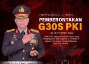 Kapolda Sulbar Peringati Pemberontakan G30S/PKI: “Peristiwa Kelam yang Mengajarkan Kita Arti Kesatuan Bangsa”
