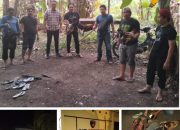 Kasat Reskrim Polres Pinrang Pimpin Pengrebekan Judi Sabung Ayam