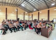 Kapolres Gowa Hadiri Commander Wish Kapolda Sulsel di Aula Mappaoddang