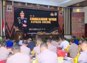 Kapolres Parepare Hadiri Commander Wish Polda Sulsel, Dipimpin langsung Kapolda Sulsel