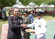 Kapolda Sulbar bersama Ketua Bhayangkari Hadiri Upacara HUT TNI di Korem Jadi Simbol Sinergitas dan Kekompakan