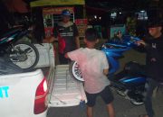 Personil Polres Pinrang Laksanakan Patroli Antisipasi Balap Liar di Lasinrang Park