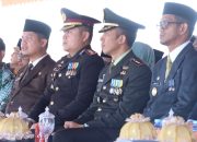 Kapolres Majene Hadiri Upacara HUT ke-79 TNI di Pendopo Rujab Bupati Majene
