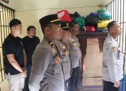 Pastikan Kondisi Aman, Pengecekan Dan Pemeriksaan Ruangan Sel Bersama Barang Tahanan Polres Wajo
