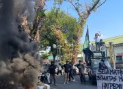 Makassar Menyalah, HMI Badko Sulselbar Gelar Aksi Tolak Qr Code Mypertamina dan Berantas Mafia Minyak