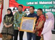 Kapolres Gowa Hadiri Acara Lepas Sambut Dandim 1409/Gowa di Baruga Tinggimae