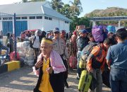 Tingkatkan Keamanan di Wilayah Perairan, Satpolair Polres Majene Amankan Pemberangkatan KM Sabuk Nusantara