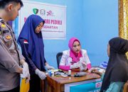 Bhayangkari Cabang Pinrang Gelar Bakti Kesehatan Deteksi Dini Skrining Penyakit Tidak Menular Dimulai Pada Diri Kita