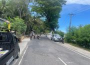 Unit Gakkum Satlantas Polres Majene Lakukan Olah TKP Kecelakaan Tabrak Lari di Dusun Porendean