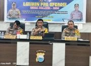 Kapolres Luwu Timur Pimpin Latpra Ops Zebra Pallawa 2024