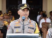 Kapolres Sidrap Pimpin Apel Gelar Pasukan, Siap Amankan Operasi Zebra Pallawa 2024