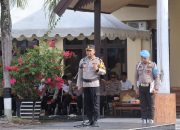 Kapolres Pinrang Pimpin Apel Gelar Pasukan Operasi Zebra Pallawa 2024 Polres Pinrang